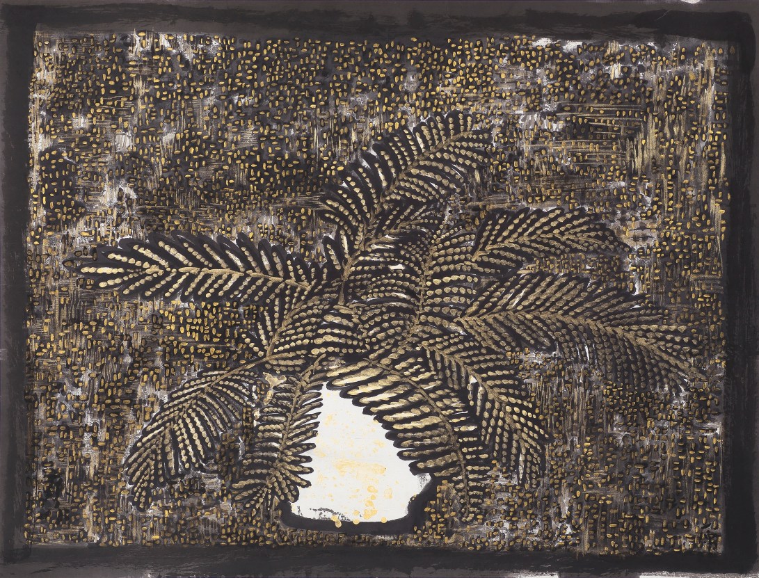 12濃密的錐形 2016 紙本水墨設色69x91cm