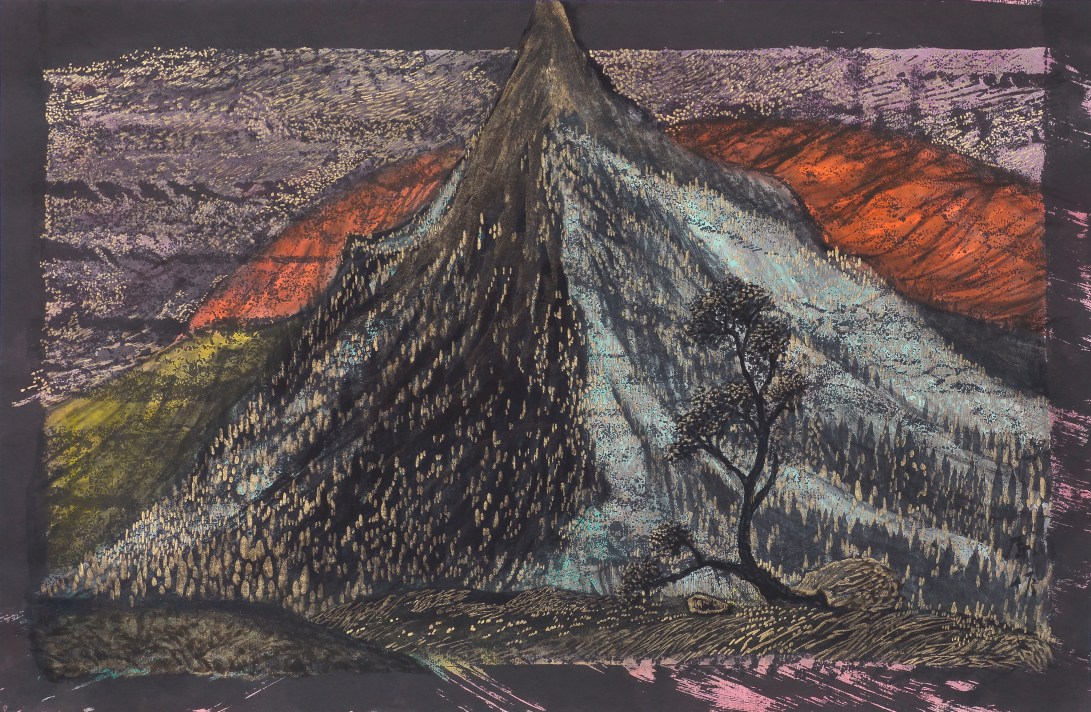 18朝聖的三十六景 2016 紙本水墨設色45x69.5cm