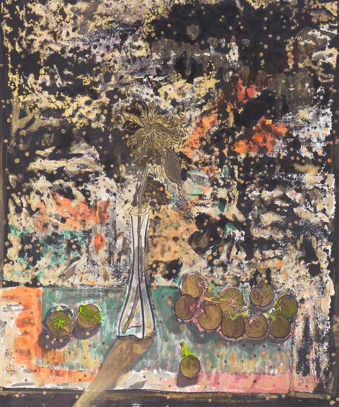 23這一切都不重要 2016 紙本水墨設色65.5x54cm