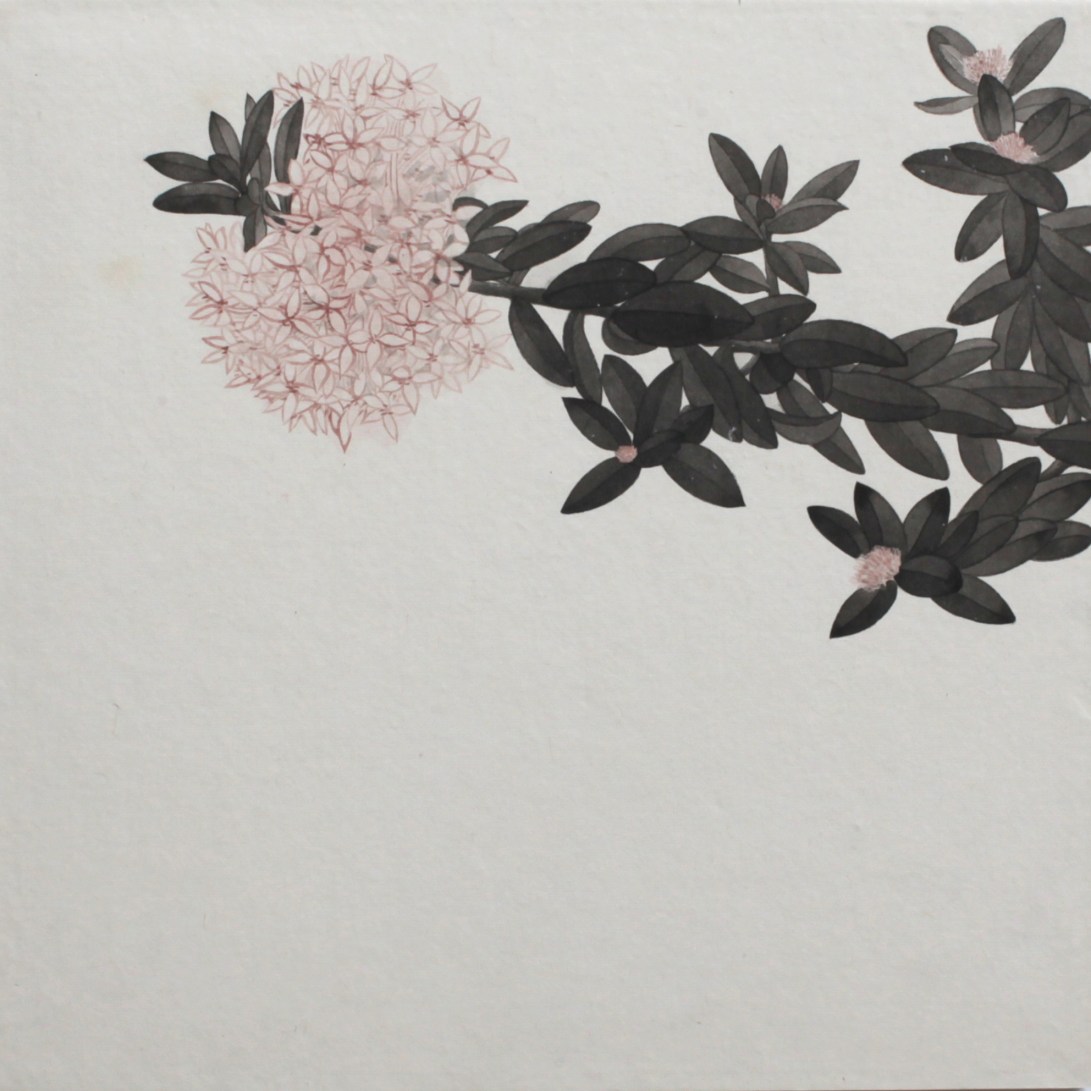 閑原 小草圖冊2- (19) 2012-2013紙本水墨畫 32x32cm