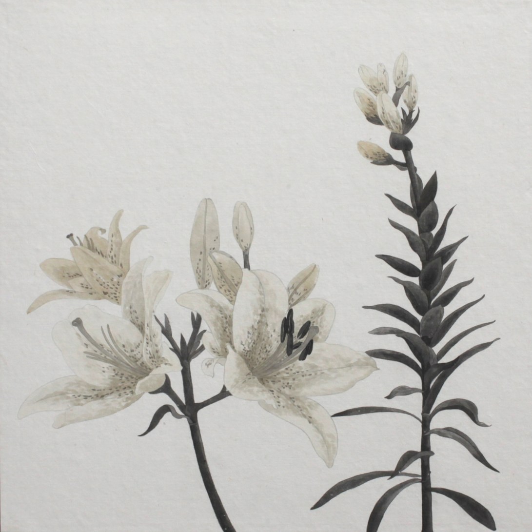 閑原 小草圖冊2- (2) 2012-2013紙本水墨畫 32x32cm