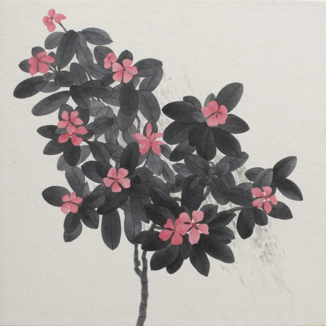 閑原 小草圖冊2- (25) 2012-2013紙本水墨畫 32x32cm