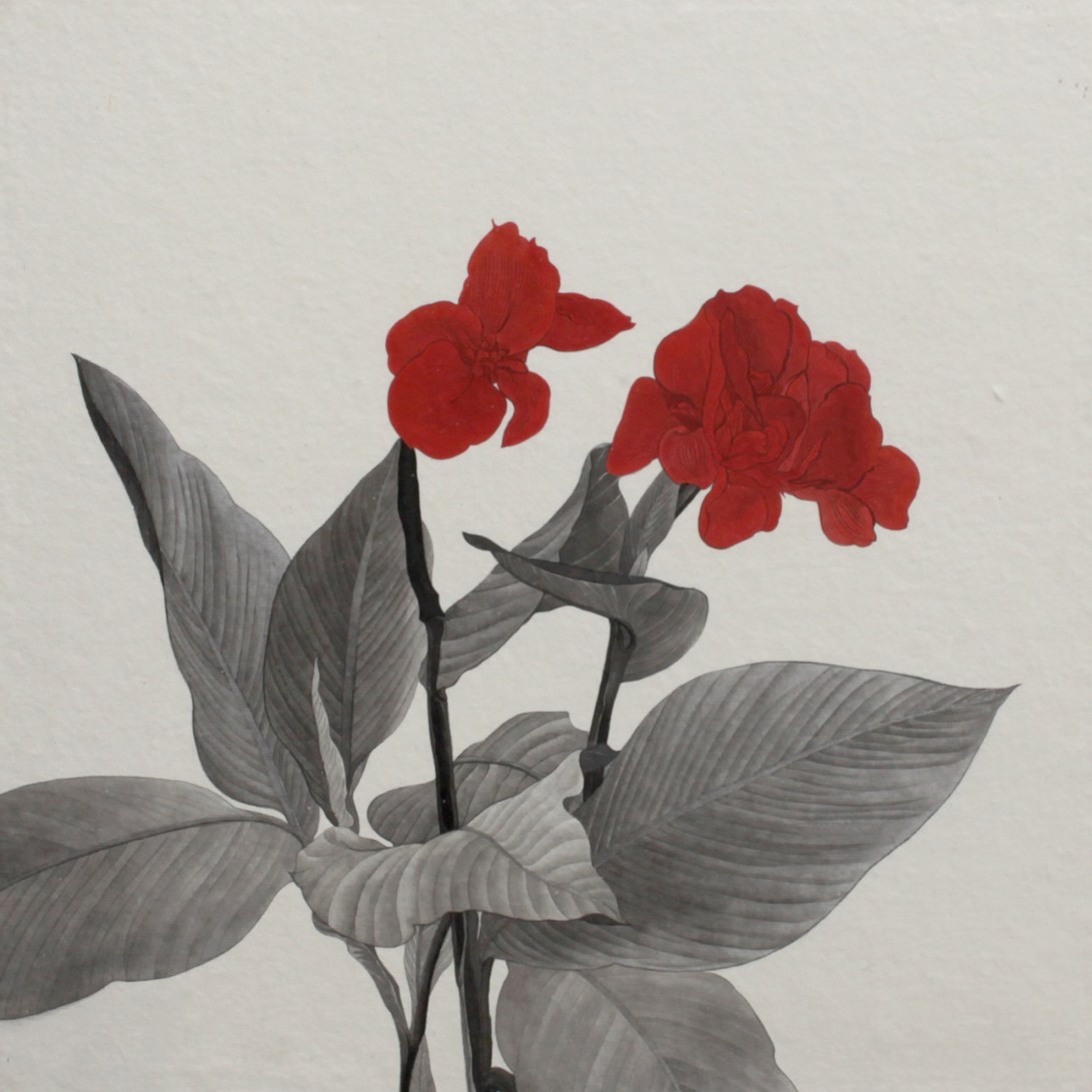 閑原 小草圖冊2- (30) 2012-2013紙本水墨畫 32x32cm