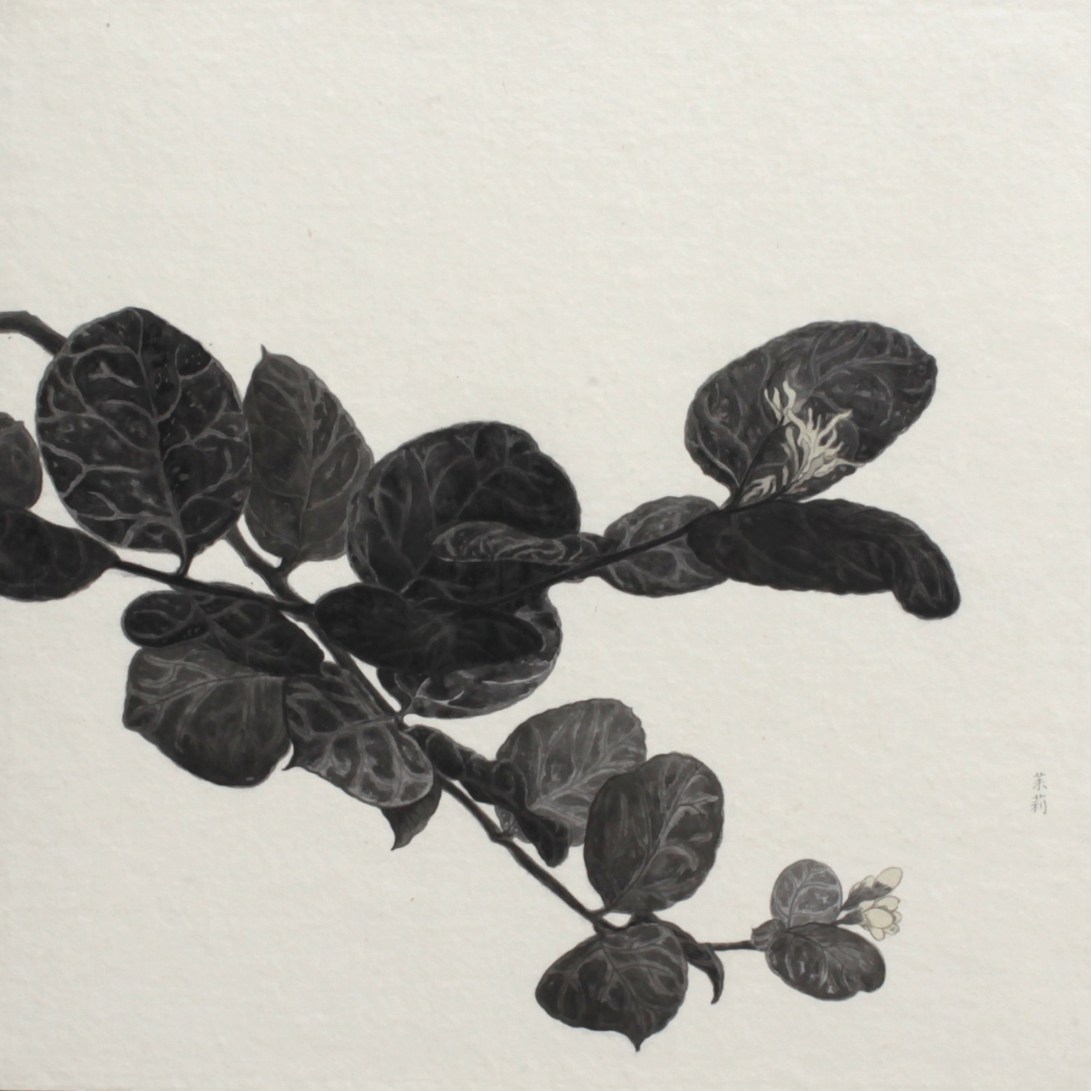 閑原 小草圖冊2- (34) 2012-2013紙本水墨畫 32x32cm