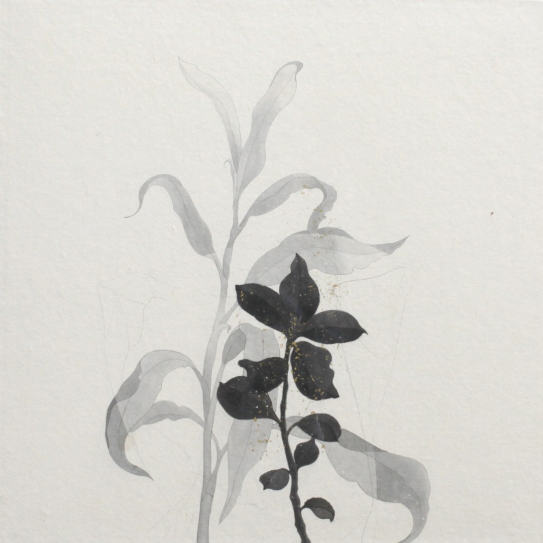 閑原 小草圖冊2- (39) 2012-2013紙本水墨畫 32x32cm