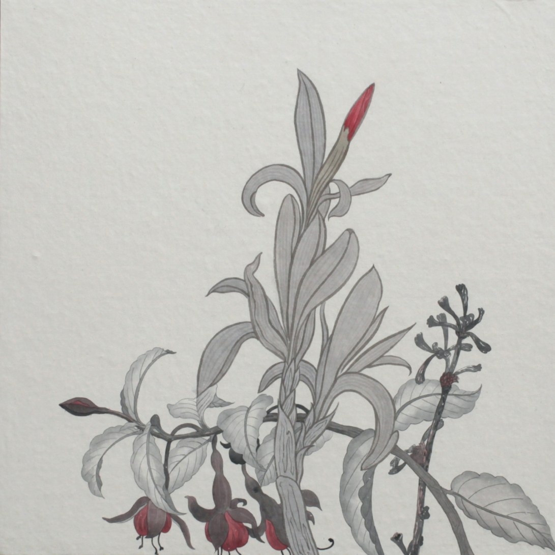 閑原 小草圖冊2- (41) 2012-2013紙本水墨畫 32x32cm