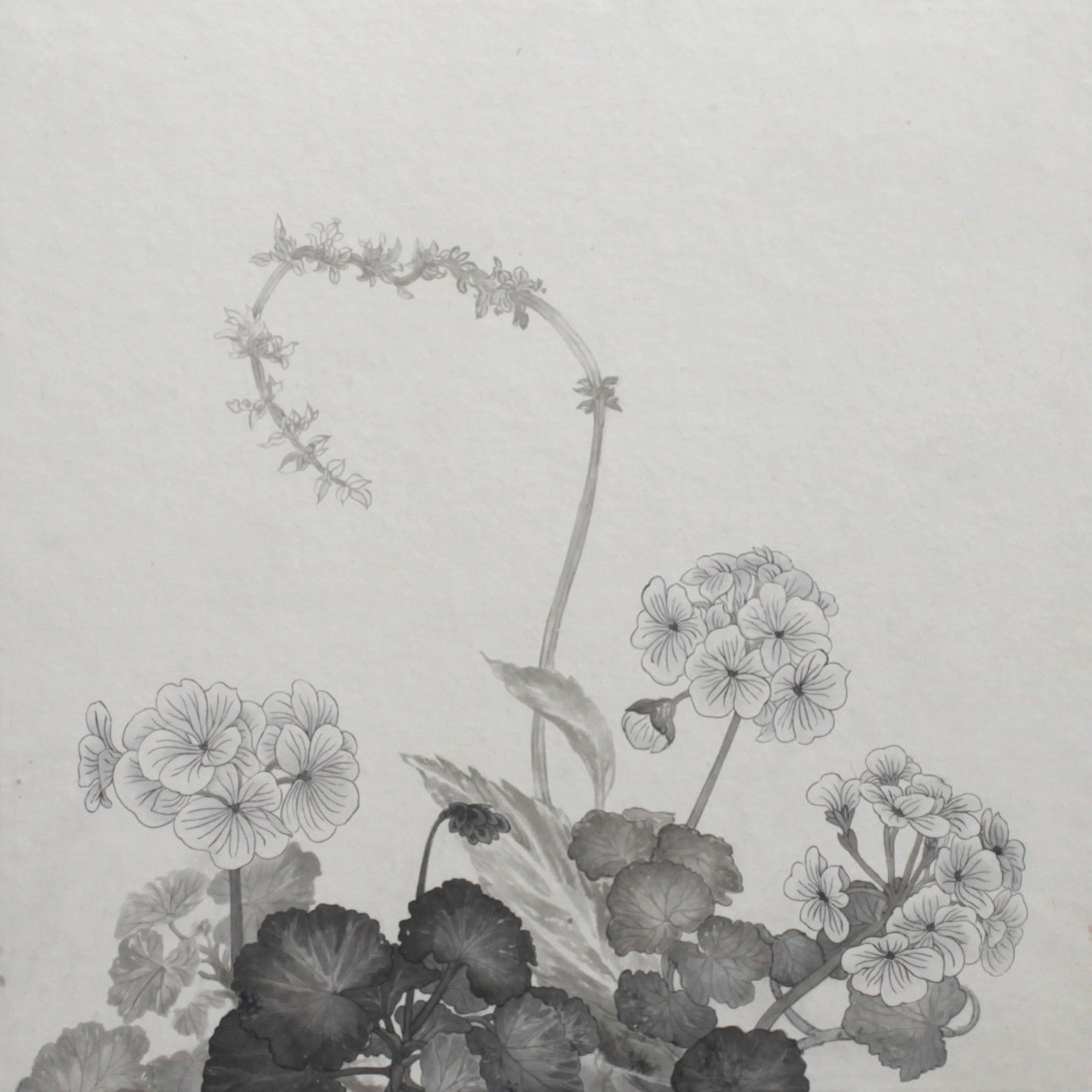 閑原 小草圖冊2- (5) 2012-2013紙本水墨畫 32x32cm