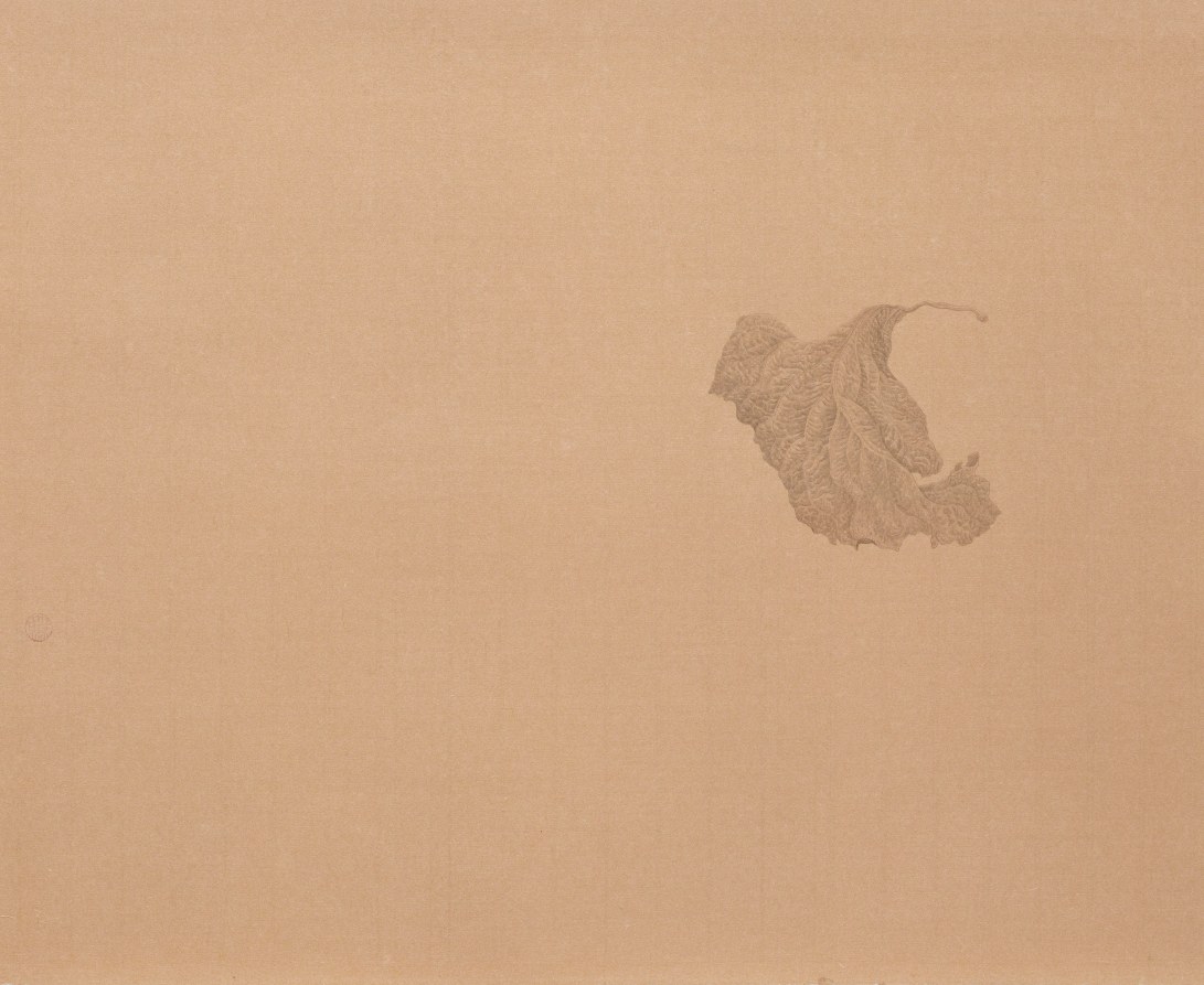 13不朽(一) 2014 水墨、泥金宣 38.5x47 cm(2才)