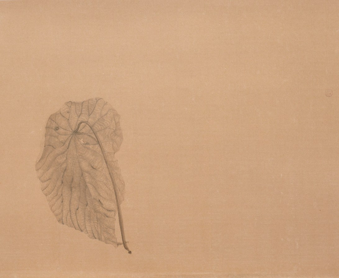 15不朽(三) 2014 水墨、泥金宣 38.5x47 cm(2才)