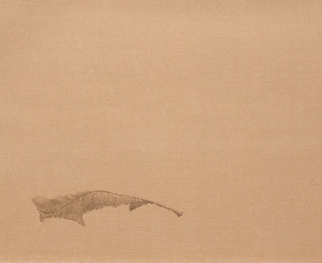 16不朽(四) 2014 水墨、泥金宣 38.5x47 cm(2才)